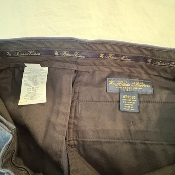 NWT Brooks Brothers Advantage Chino Wrinkle Free Milano Pants - Picture 3 of 6